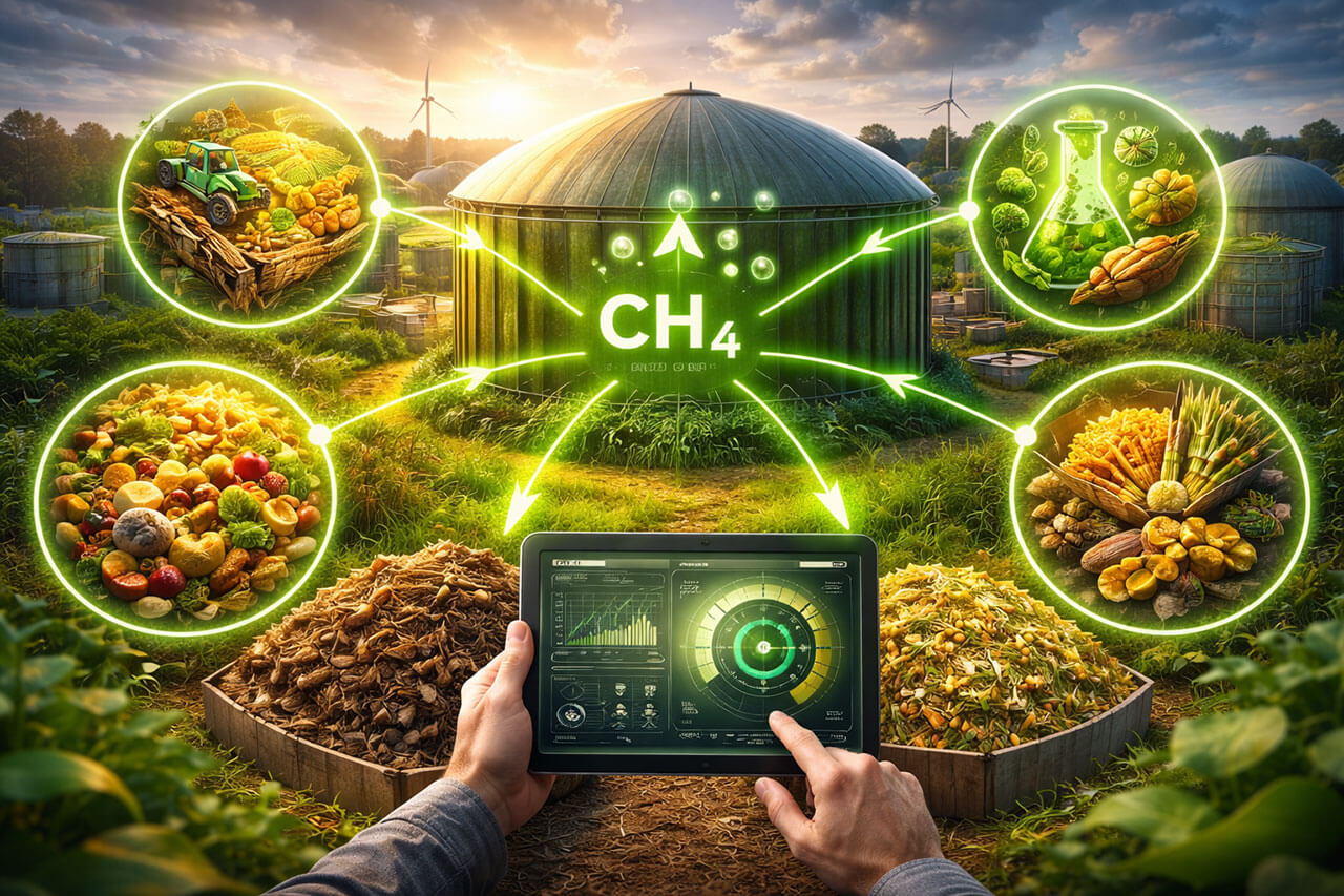 Feedstock Optimization for Maximum Methane Yield