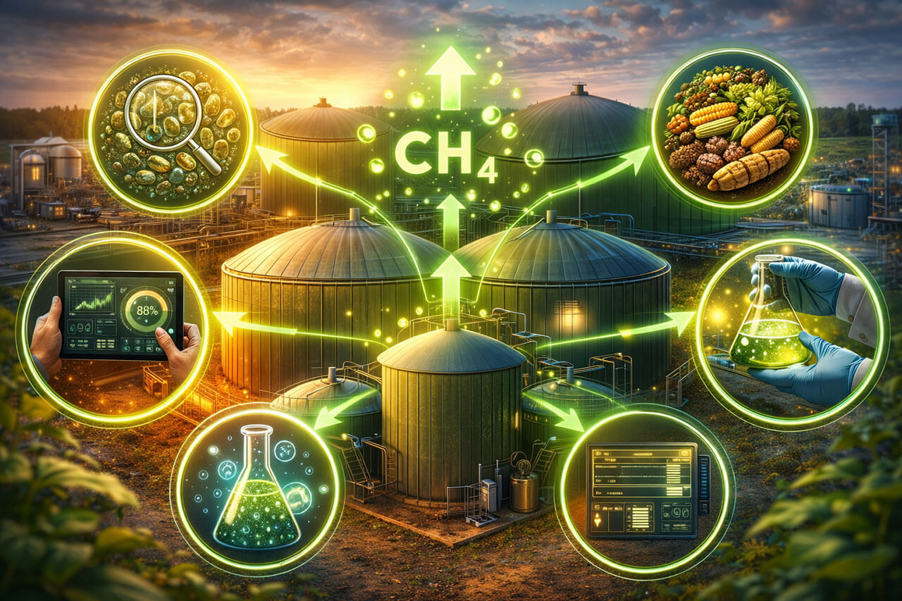 How to Increase Biogas Production in Anaerobic Digesters