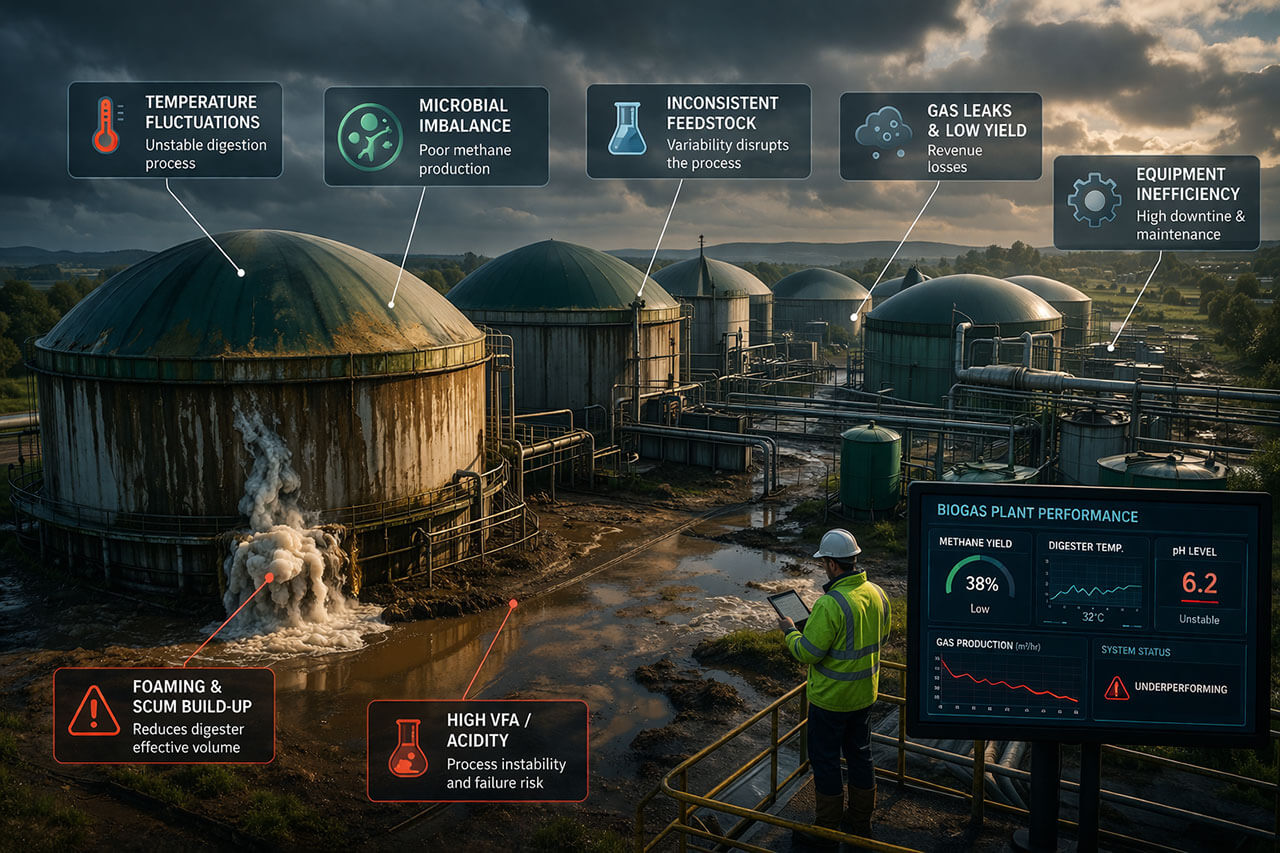 Why Biogas Facilities Are Underperforming at Scale
